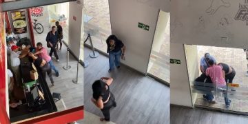 Por una infidelidad, dos mujeres protagonizaron pelea al interior de Frisby, en Santa Marta