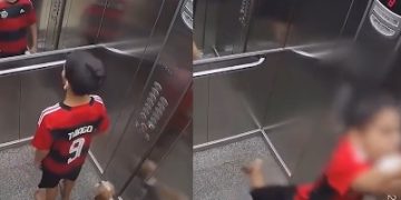 Niño salvó la vida de su mascota en pleno ascensor