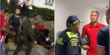 Policía impuso comparendo al jugador del América, Juan Portilla por irrespeto a la autoridad