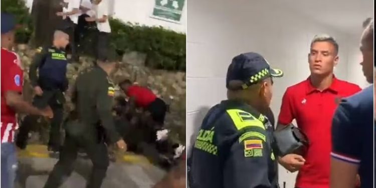 Policía impuso comparendo al jugador del América, Juan Portilla por irrespeto a la autoridad