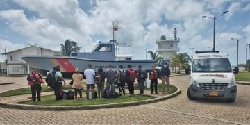 La Armada Nacional rescató a 16 migrantes irregulares que salieron de San Andrés hacia Nicaragua