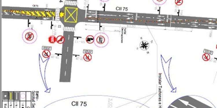 A partir del 17 de agosto se implementa micro intervención en la calle 75 entre carreras 43 y 45