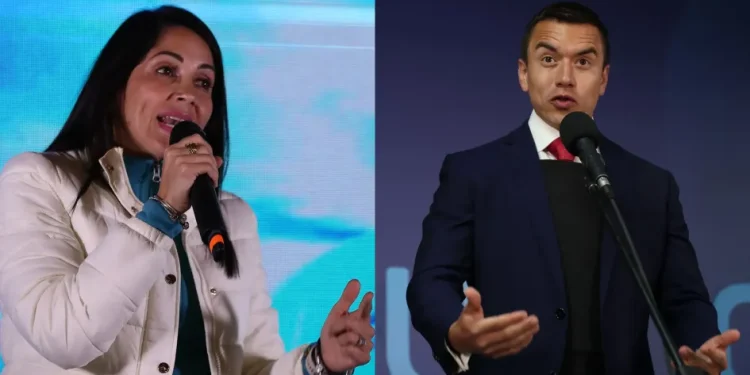 Luisa González y Daniel Noboa van a segunda vuelta en elecciones presidenciales de Ecuador