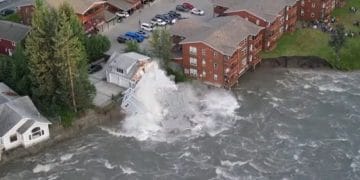 Jeneau, Alaska, declaró estado de emergencia por inundaciones a causa de la ruptura en un lago glacial