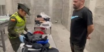 Lo sorprenden en aeropuerto de Pereira con más de 7 mil gramos de cocaína con destino a España