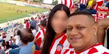 Él es el Subintendente barranquillero Michael León, uno de los fallecidos en ataque en el Cauca