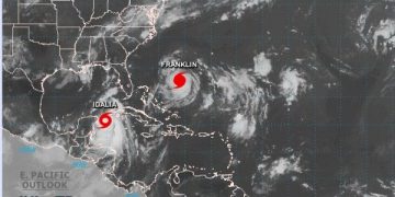 Franklin se convertirá este lunes en el primer gran huracán de la temporada en el Atlántico; el segundo será Idalia