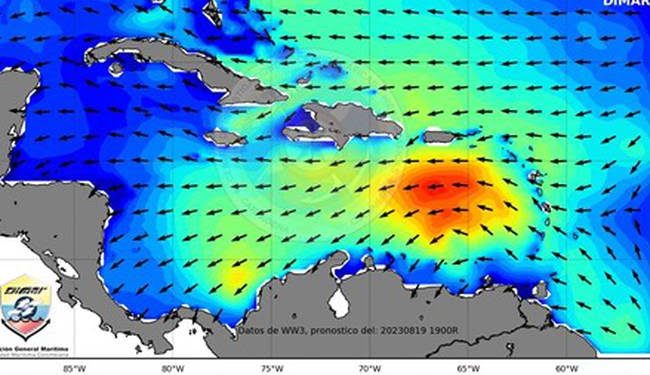 Se eleva alerta en la región Caribe por paso de tormenta tropical ‘Franklin’