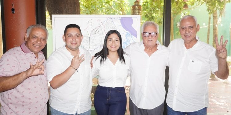 Joao Herrera recibe apoyo de Fabrina Medrano Iglesias, candidata al concejo de Soledad