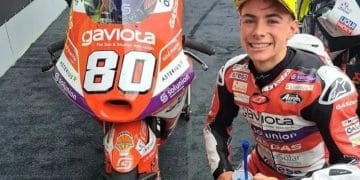 David Alonso se corona campeón en Moto 3 en Silverstone