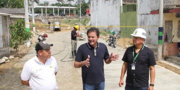 En un 85% avanza la pavimentación de la vía que conecta La María y Ferrocarril con la calle 30 