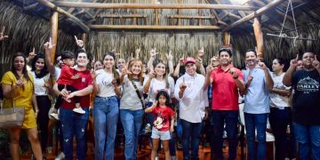 Concejal Richard Fernández cumple agenda de trabajo en varios sectores de Barranquilla