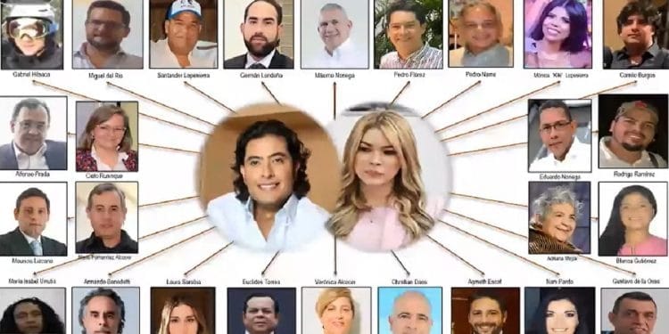 Verónica Alcocer encabeza la lista de las 26 personas mencionadas en el caso Nicolás Petro