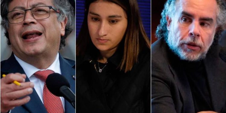 A una “pelea y celos de poder” atribuye Petro lo ocurrido entre Laura Sarabia y Armando Benedetti