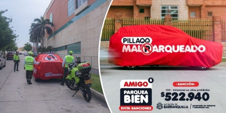 “Pillado mal parqueado”, la campaña educativa de la Secretaría de Tránsito y Seguridad Vial 