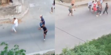 Disputa a piedra y machete dejó un menor herido en Las Gardenias