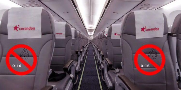 “Solo para adultos”: aerolínea europea lanza por primera vez un vuelo con zonas donde los niños están prohibidos