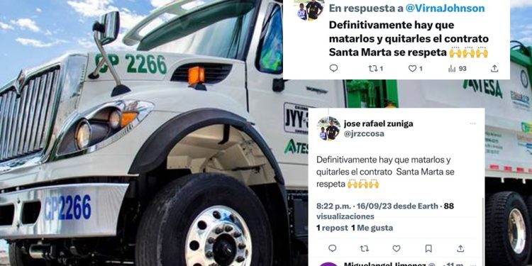 Atesa denunció penalmente a ciudadano por amenazas de muerte a través de redes sociales