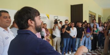 Jornada de los primeros estudiantes de la San Miguel del Rosario, de la IUB