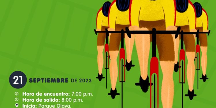 Pedaleemos este jueves 21 septiembre en nuestra décima BiciQuilla