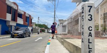 En Carlos Meisel, habitantes disfrutan 443 metros de vías nuevas