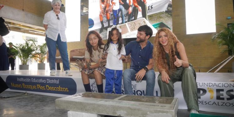 El Bosque tiene un nuevo colegio para 1.100 niños, gracias a gestión de Shakira