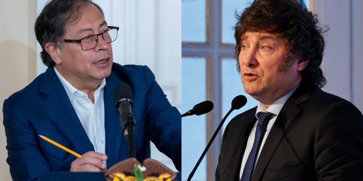 “Petro es parte de la decadencia”: la pelea entre Javier Milei y el presidente colombiano