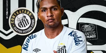 Alfredo Morelos dejó Europa y ahora es el nuevo jugador en Santos de Brasil