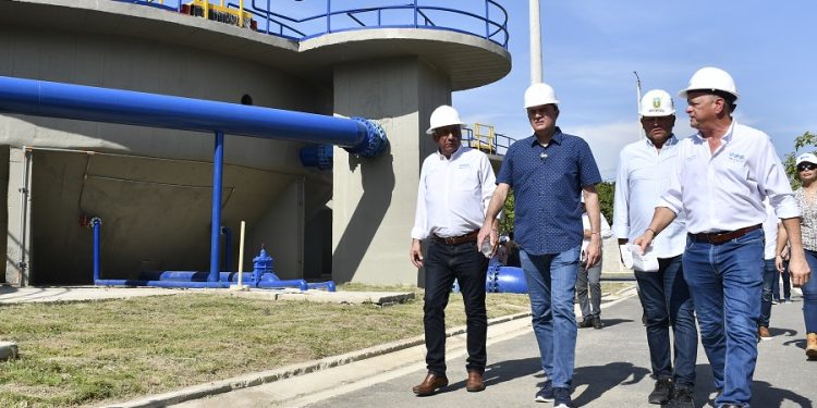 Triple A inauguró planta de tratamiento en Soledad