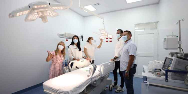Gobernadora del Atlántico entregó obras de ampliación y modernización del hospital de Santo Tomás