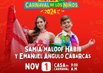 El Carnaval de Barranquilla presenta a los Reyes del Carnaval de los Niños 2024