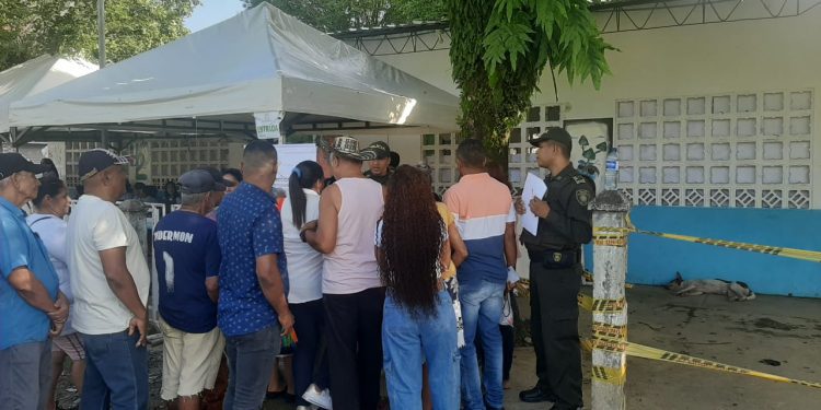 La Policía en Bolívar con todas sus capacidades tecnológicas, logísticas y humanas, acompaña a los sufragantes