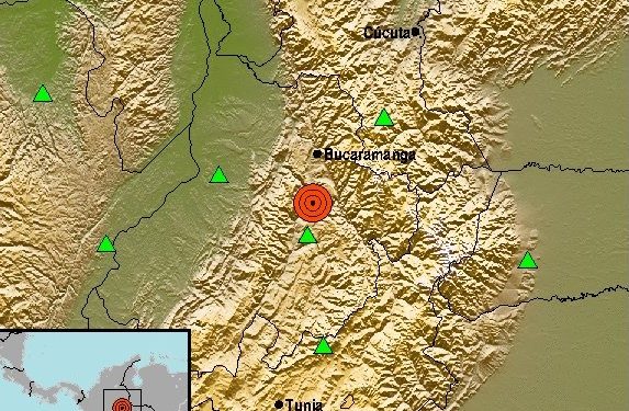 Sismo sacudió a Santander en la madrugada de este miércoles