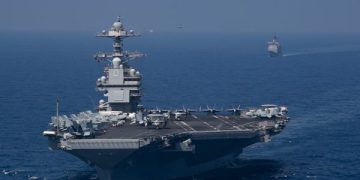 Estados Unidos envió portaaviones y otros buques de guerra al Mediterráneo oriental para apoyar a Israel
