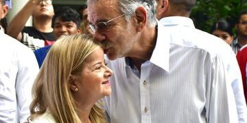 Emotiva muestra de Unidad: Gobernadora Elsa Noguera con el electo gobernador del Atlántico Eduardo Verano de la Rosa