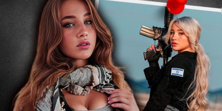 Ella es Natalia Fadeev que de modelo Only Fans pasó al Ejército Israelí para la guerra