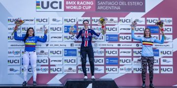 Sharid Fayad, subcampeona en la novena ronda de la Copa Mundo UCI de BMX