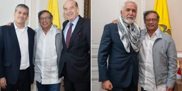 Presidente Petro tras recibir a los embajadores de Israel y Palestina, anunció la apertura de embajada en Ramallah