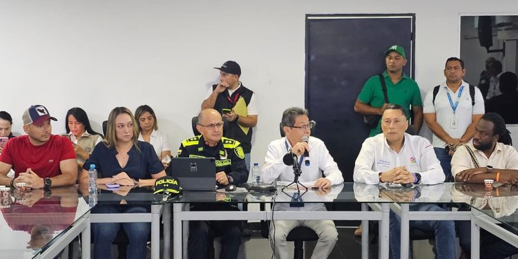 Instalado el puesto de mando unificado en las instalaciones del comando de Policía Metropolitana de Barranquilla