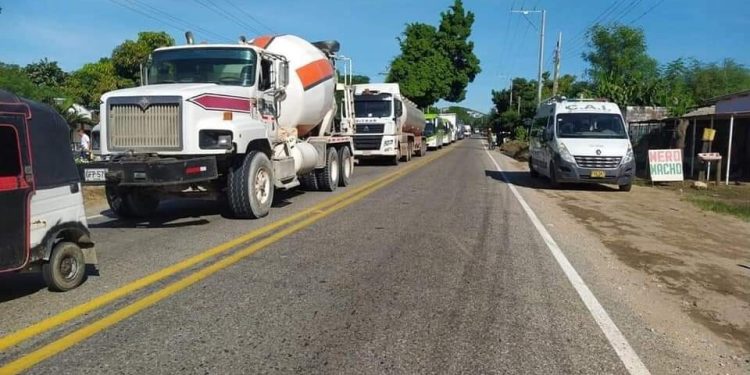 Preocupación en la costa por bloqueos en la vía Troncal del Caribe