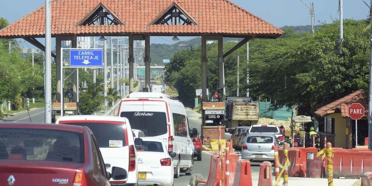 ANI extendió por dos meses el paso libre de vehículo por peaje Los Papiros, en Puerto Colombia