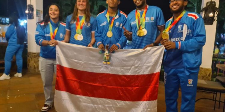 Con medallas de oro, plata y bronce, Atlántico cerró su participación en los Juegos Nacionales 2023