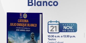 Uniatlántico invita al lanzamiento del libro ‘Cátedra Julio Enrique Blanco