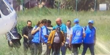 Primeras imágenes de Luis Manuel Díaz en libertad