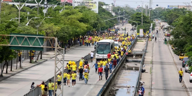 Definen las medidas de seguridad y movilidad por el partido de Colombia-Brasil