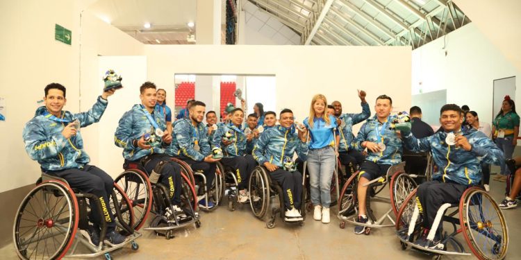 En los Juegos Parapanamericanos, Colombia gana medalla plata en baloncesto en silla de ruedas