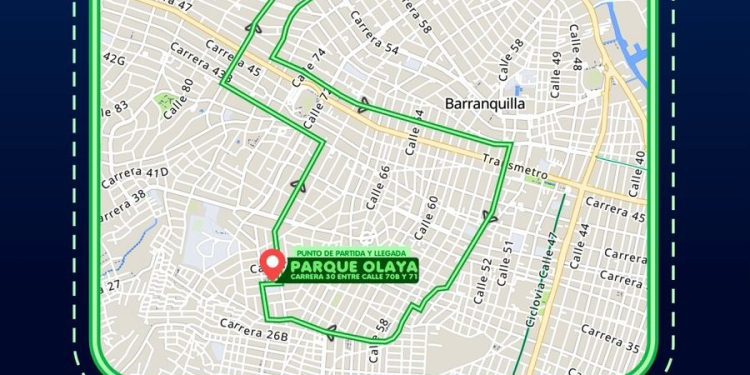 Esta noche el ciclopaseo rueda en el parque Olaya