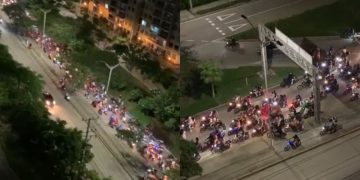 “Pasaron por las narices de la Policía”: el regaño del alcalde Pumarejo por caravana de motos en Barranquilla