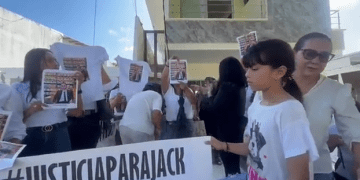 Velatón en honor a Jack Ramírez, asesinado por robarle su carro en Barranquilla