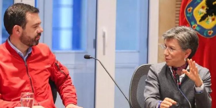 Comenzó el empalme Carlos Galán y Claudia López en la alcaldía de Bogotá